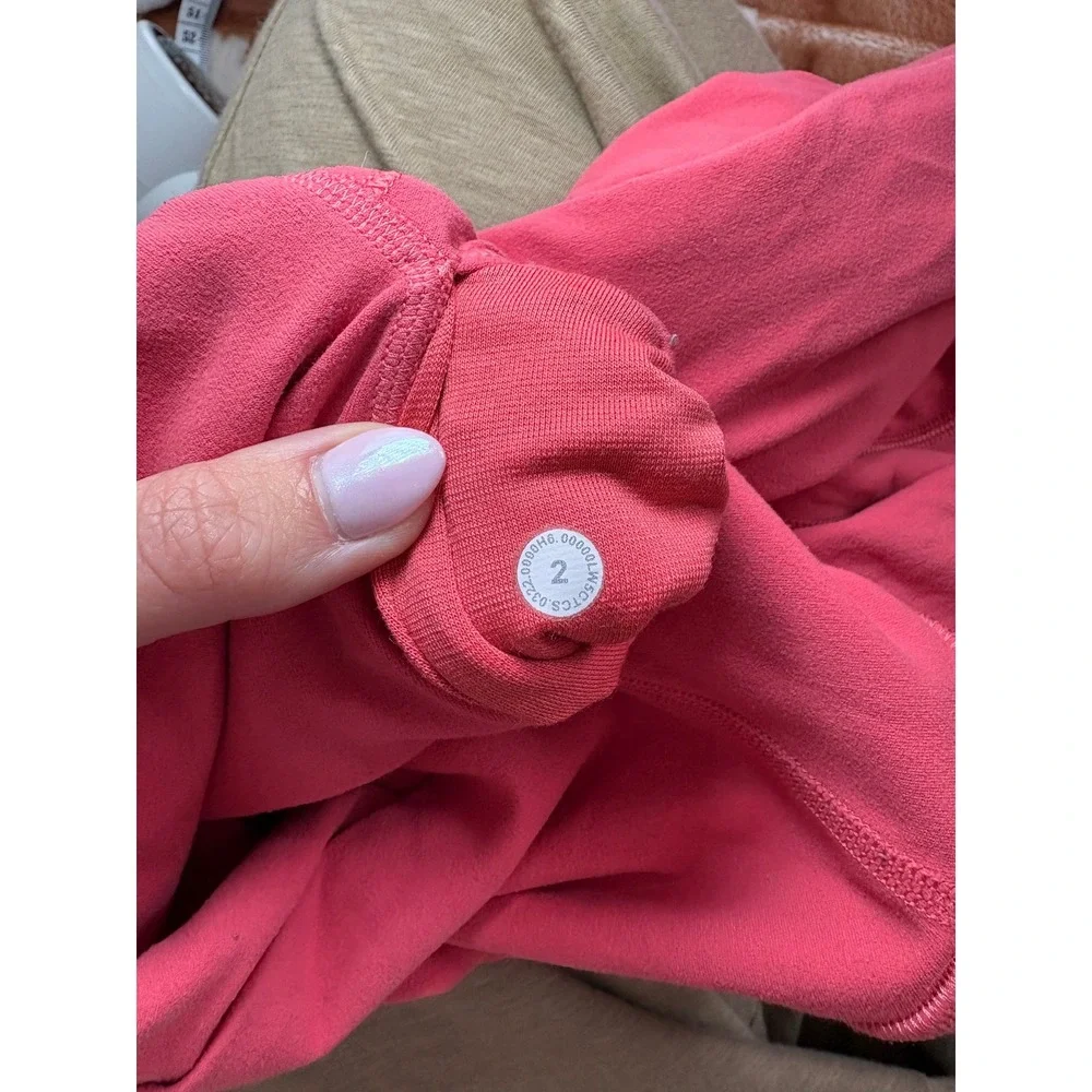 Lululemon Align High-Rise Pant 25 Size 2 Guava Pink W5CTCS Nulu Leggings - Picture 6 of 11